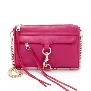 Rebecca Minkoff pink mini mac